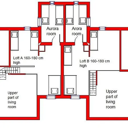 Kiisa A&b Two With Aurora * Saariselka