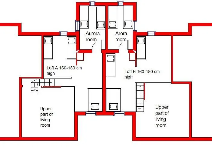 Kiisa A&b Two With Aurora * Saariselkä